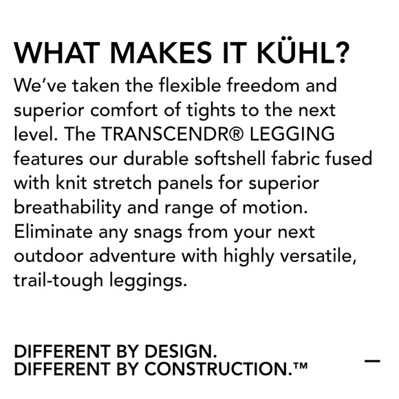 Kuhl "Transcendr Legging" Black | Women's Size S - Picture 9 of 11